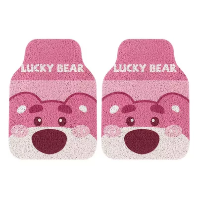 Universal Foot Pad foot mat universal non-slip anti-dirty - pink-bear-head-front-2