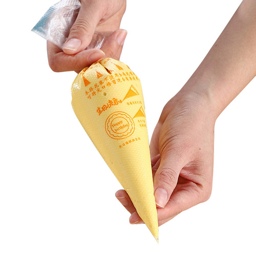 Disposable large, medium and small piping bags for baby food supplements, cake jam chocolate piping and piping tools