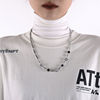 Brand necklace stainless steel suitable for men and women, small design sweater, Korean style, wholesale