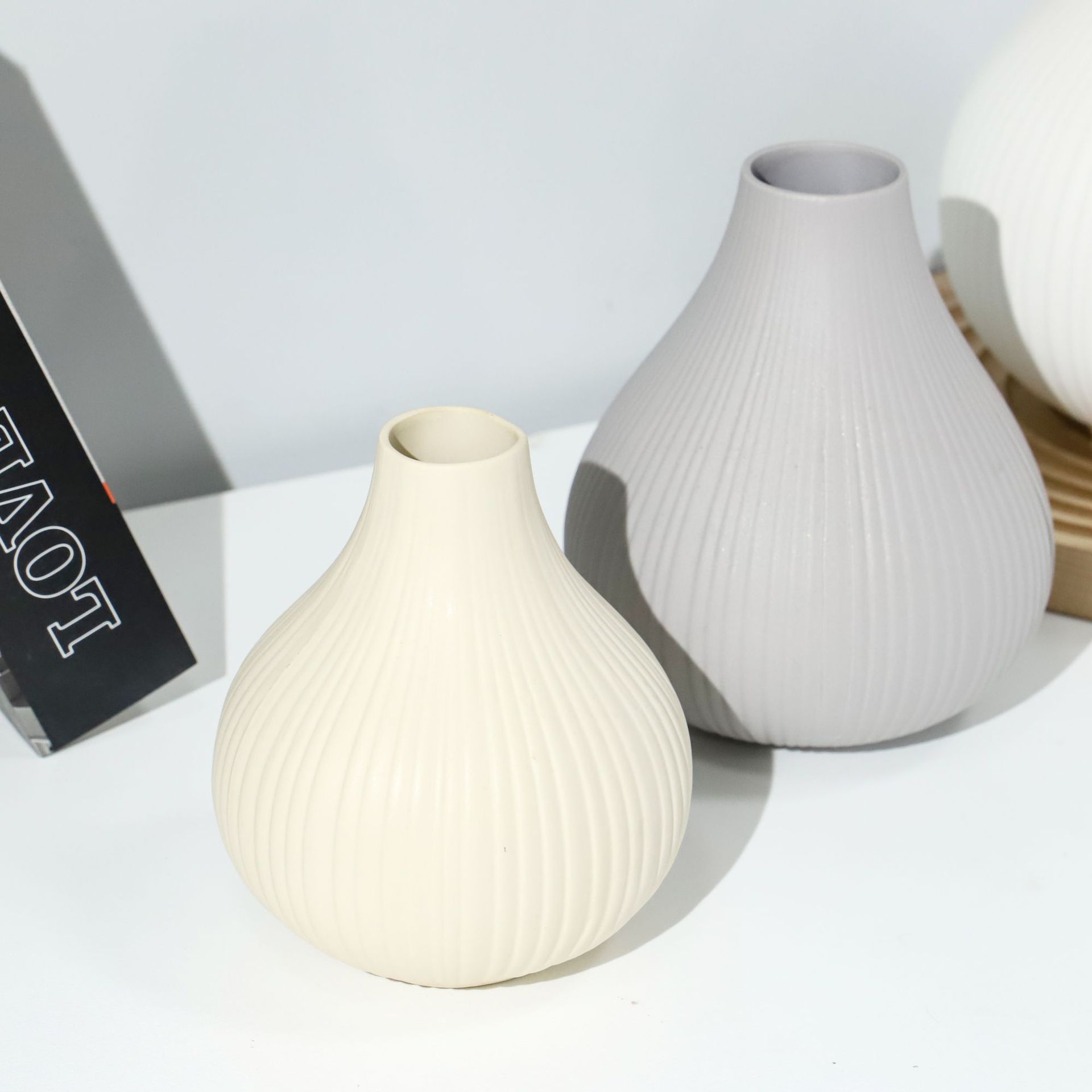 ins ornamentos nórdicos minimalistas vasijas de cerámica flores secas flores artísticas vasijas de sala de estar vasijas de decoración creativas para el hogar vasijas de flores