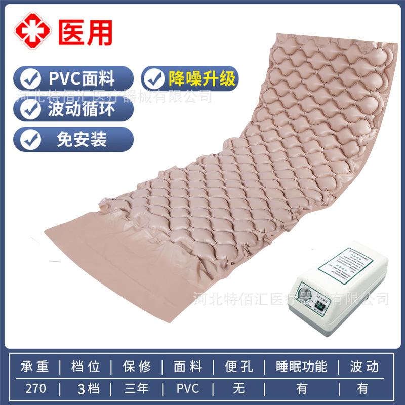 FUENTE Venta al por mayor de fábrica inflable anti-Escaras de cama colchón de aire solo hogar turno cojín inflable cama cuidado para los ancianos