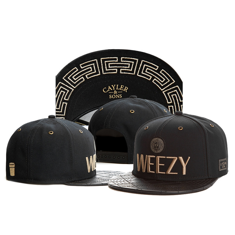 Sombrero de ala plana de comercio exterior, gorro de ajuste, gorro de coche, gorro de moda estadounidense, lote de entrega de una pieza de sol