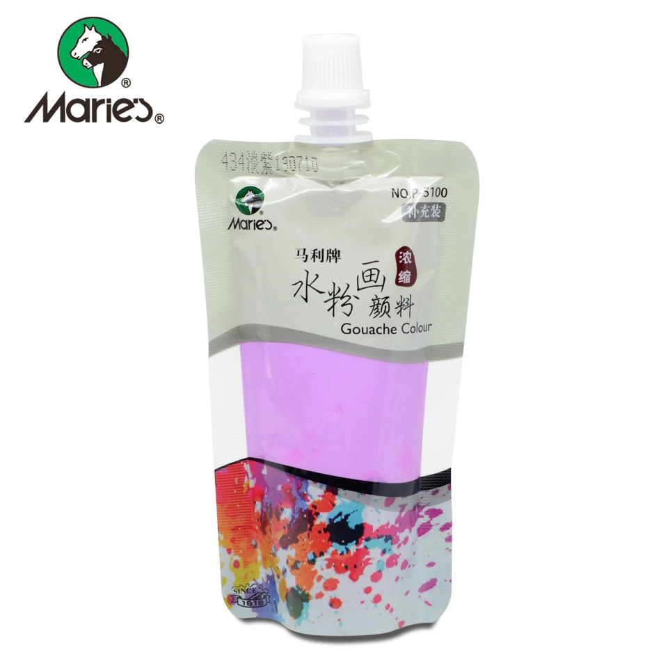 Pigment capacious handheld gouache, 100 ml, 300 ml, 500 ml