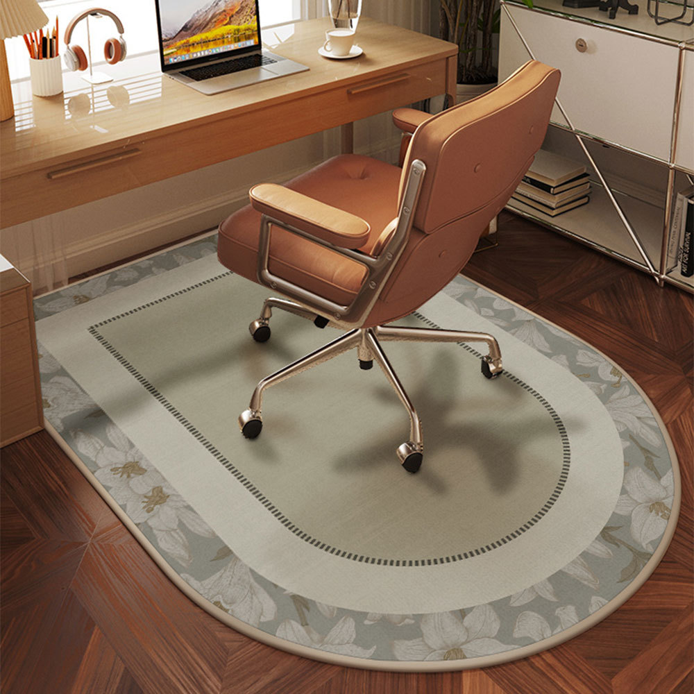 silla de computadora arcada de alto nivel de alfombra de piso silla de escritorio alfombra de pies de estudio silla giratoria de deportes electrónicos alfombra de escritorio