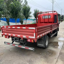 出口重汽豪沃4米2轻卡货车  平板货车 集装箱运输车