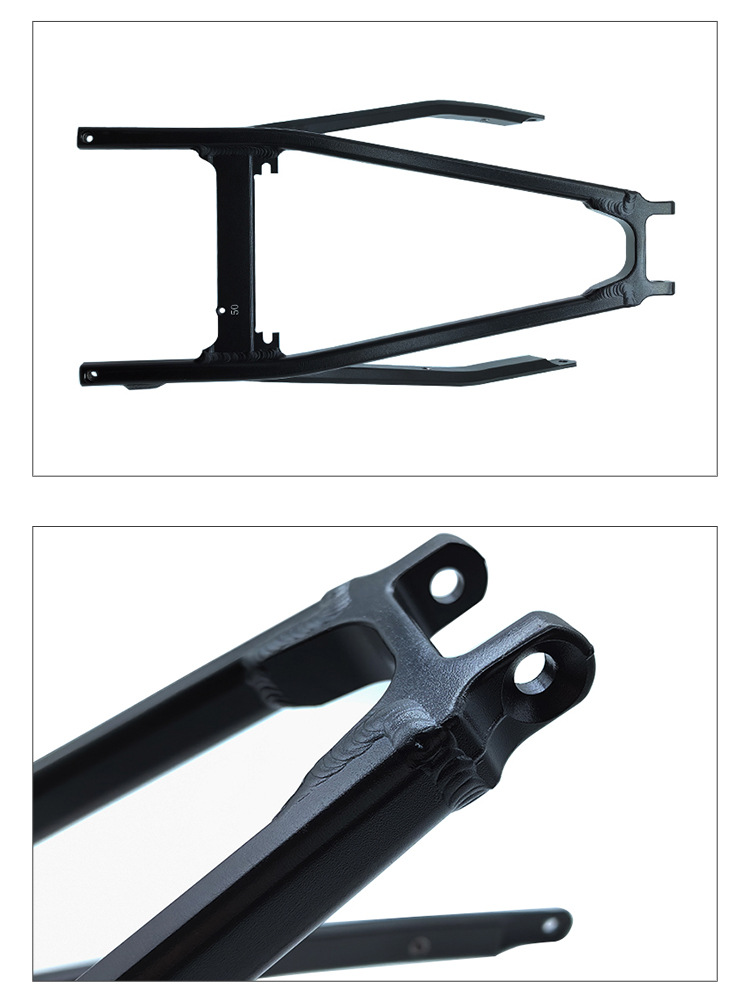 Hengjian Two-Stroke Z300 Off-Road Motorcycle Szc Original Aluminum Alloy Subframe Black Rear Tail Frame Connection