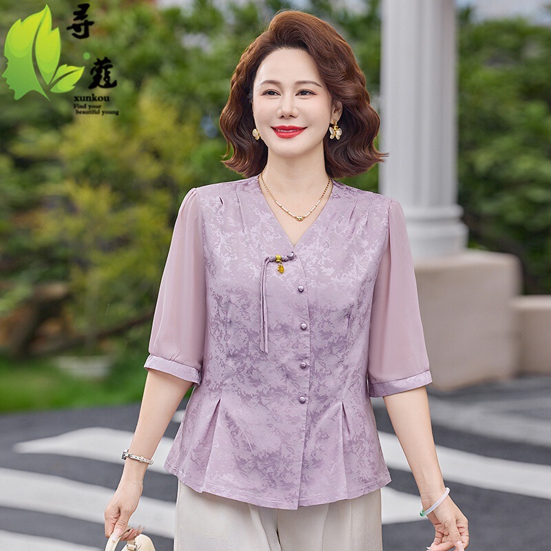 Summer Tops for Young Moms, Stylish and Fashionable 2026 New Models for Middle-Aged and Older Women