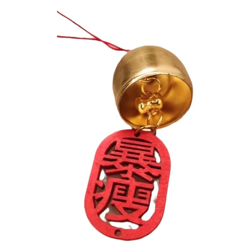 Рождество DIY из чистой меди колокольчик и аксессуары с колокольчиком молоток маленький колокольчик Весенний фестиваль Новый год желание магазин карт дверной Звонок