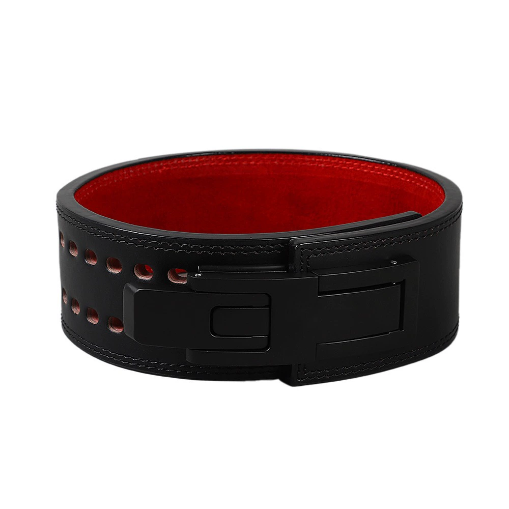 Leather protective sports universal waist belt for gym for men and women