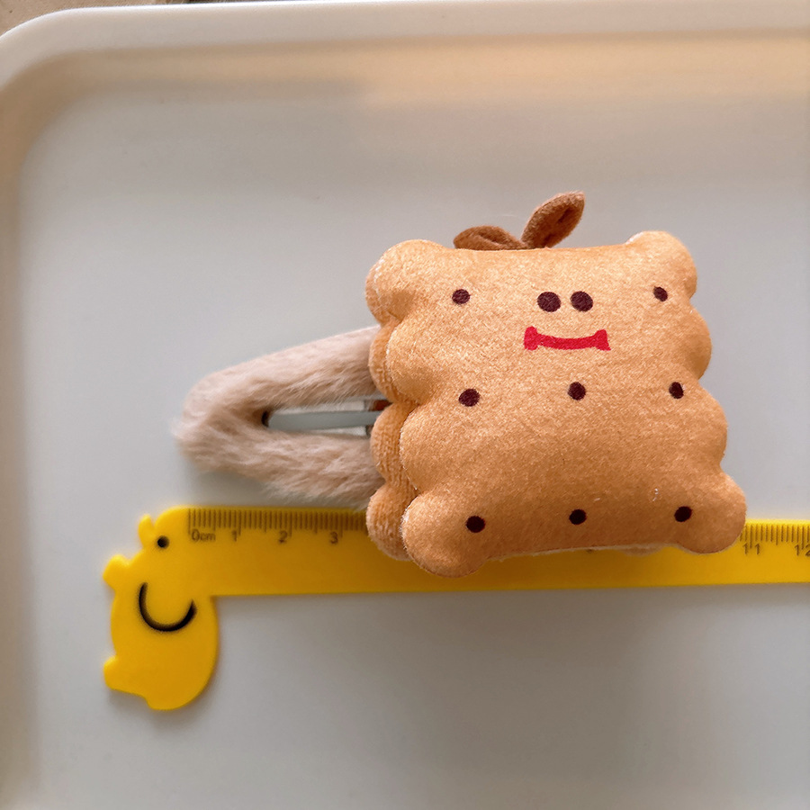 18g Weight Hair Clip Hair Accessories Type pendant Quantity Anniversary Occasion Hamburger Pattern All Seasons Season Kid'S Gender Casual, Cute, Sweet Style Casual Cute Sweet Kid'S Hamburger Cloth Hair Clip 15
