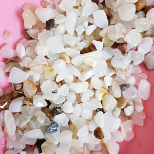 Crystal Sand Crystal Jade Sand Stone Fish Tank Bottom Sand Landscaping Sand Potted Paving Sand Small Turtle Paving Small Jade