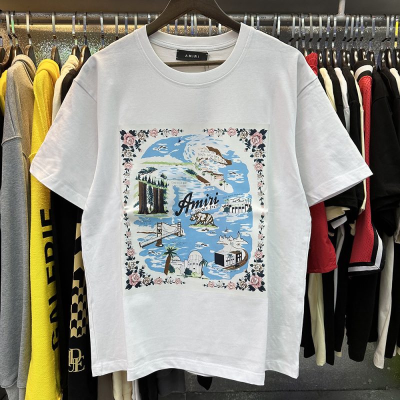 AM1R1 ICON小衆潮牌平和鳩アルファベットプリント丸首ゆるい半袖tシャツ男女カップル半袖|undefined