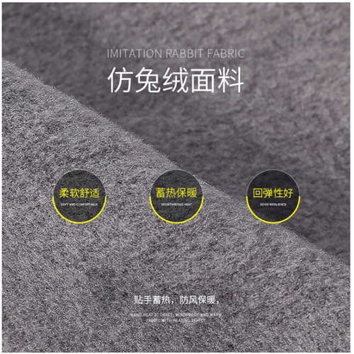 Women's warm gloves for cycling autumn and winter outdoor cute plush plush German velvet touch screen winter gloves wholesale