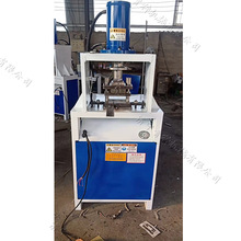 不锈钢楼梯扶手管冲弧口机 液压管材冲孔机 管材压枪尖冲孔一体机