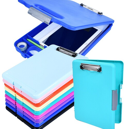 Factory wholesale colored plastic hooks, single-force clips, writing flat clips, file box board clips, can print LOGO