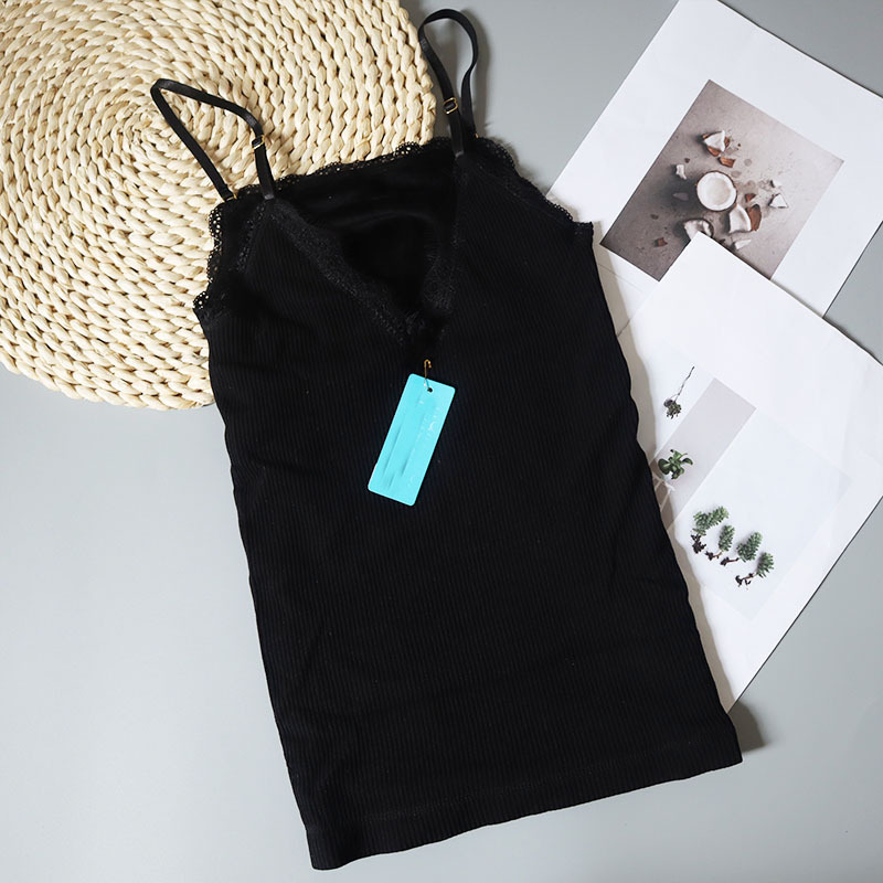 秋冬保暖背心吊带内衣学生加绒加厚修身打底无袖马甲上