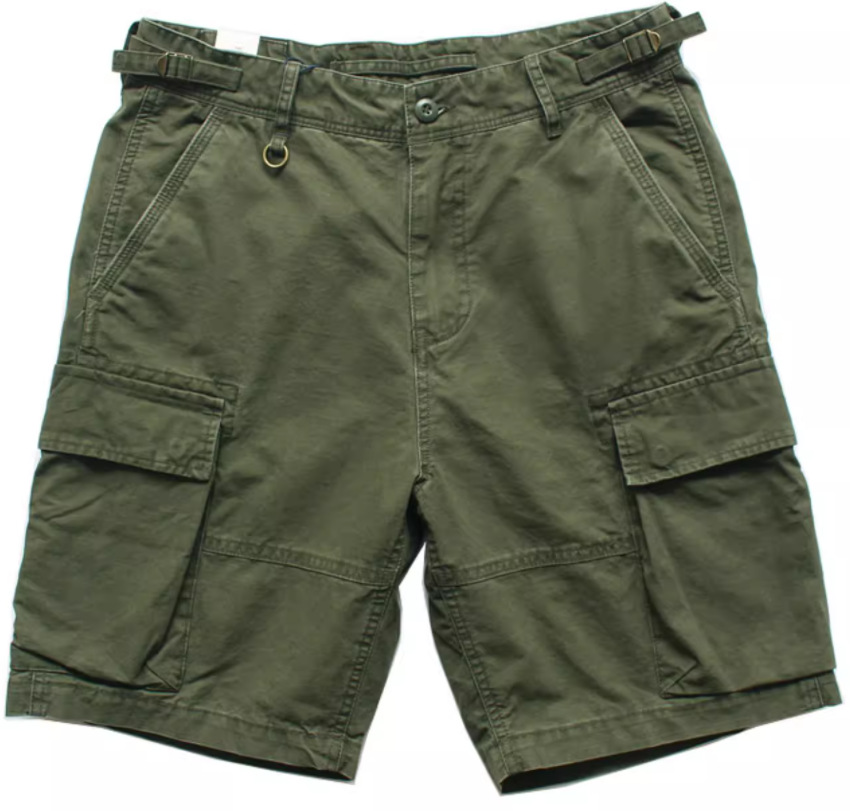 American Style Retro Old Washed Japanese Buckle Loose Multi-Pocket Shorts Men's Ami Kaji Tooling Fashionable Pants