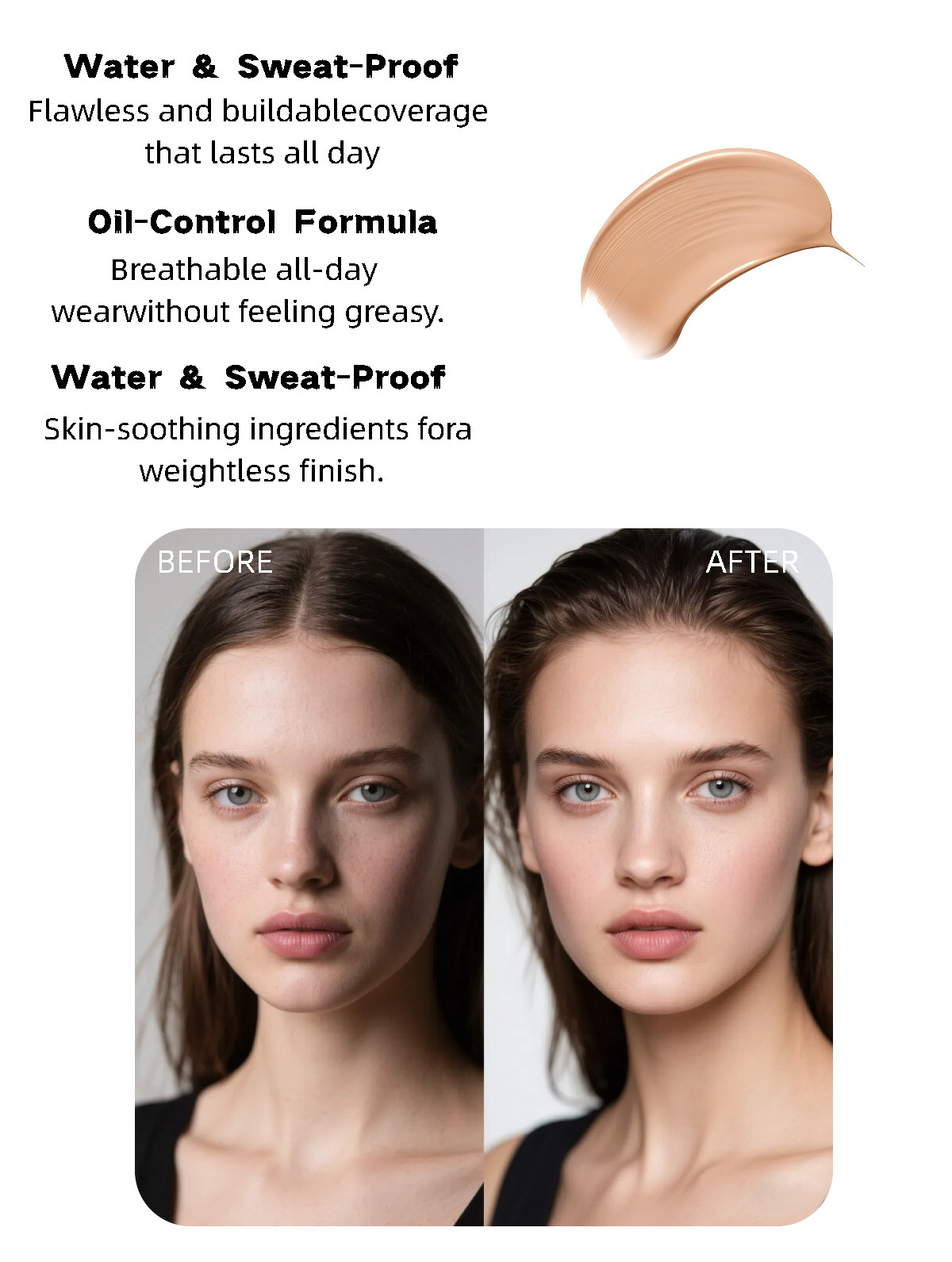 Long Lasting Moisturizing Matte Foundation For Flawless Finish_voghion.com