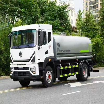 Dongfeng Dolica 12-ton water sprinkler truck for construction site road watering, standard emission, powerful engine (Suvarma maşınları)