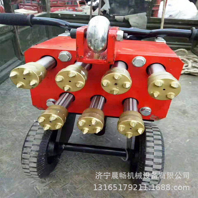 手持式混凝土凿毛机 气动多头凿毛机 手推式电动桥面凿毛拉毛机厂