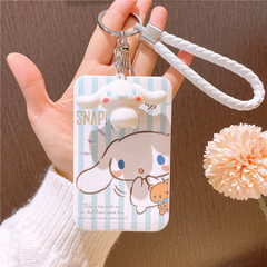 New Style Large Ear Dog Card Holder Public Transportation Card Bag Citizen Card Yangcheng Tong Campus Student Meal Card Metro Access Control ID Holder