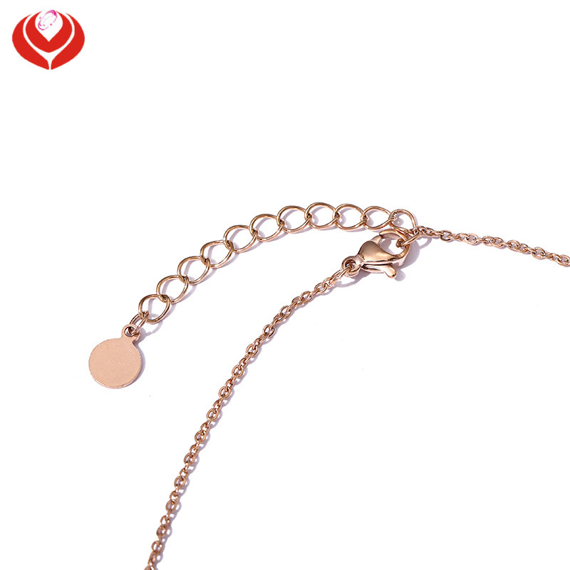 Vintage Four-leaf Clover Pendant Necklace For Men Snake Bone Chain_voghion.com
