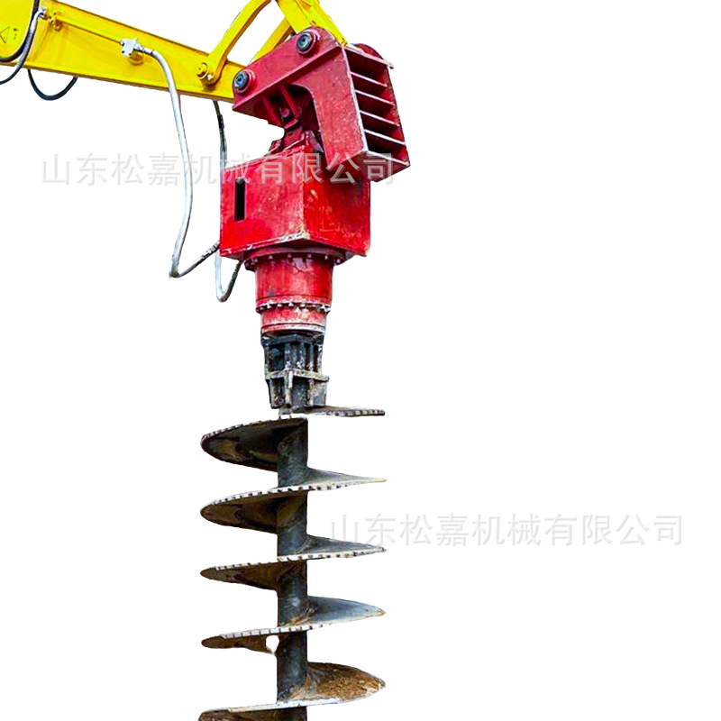 máquina de perforación en espiral de excavación y mejora de la fundación de la casa máquina de perforación en espiral para la construcción fotovoltaica