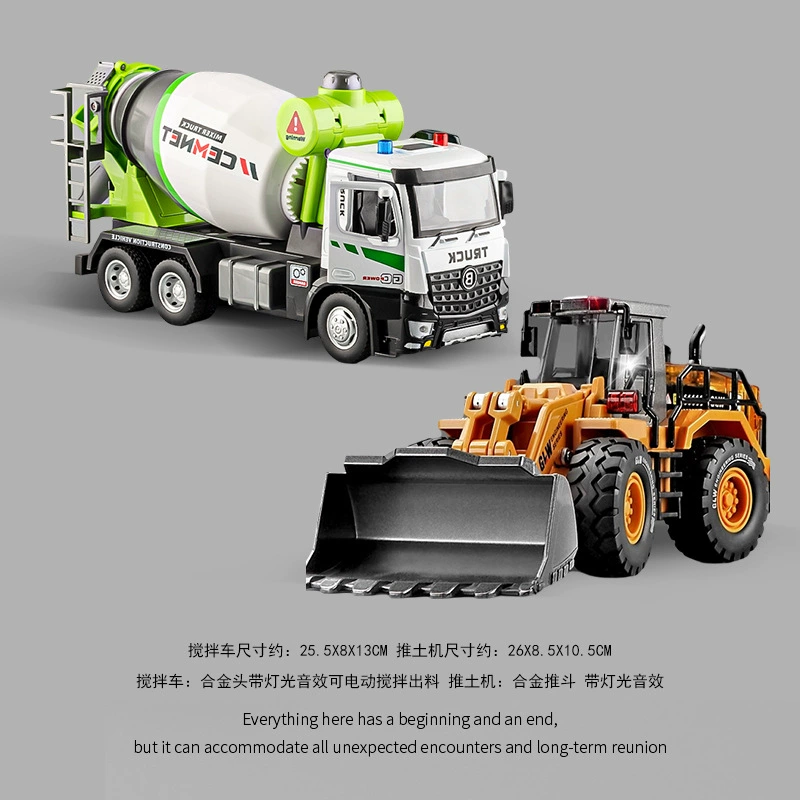 Big metal bulldozer, toy car for boys, excavator, forklift, new collection