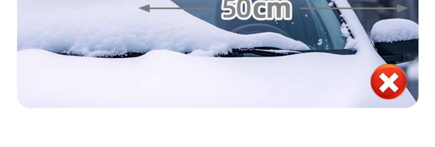 Car Snow Shovel, Snow Sweeper, Snow Brush, Snow Removal Tool, Car Snow Scraper, Ice Scraper, Glass Defrosting Shovel