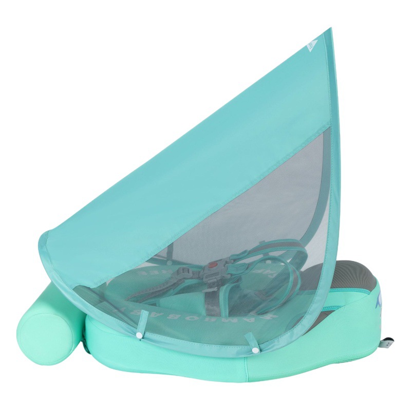 Manbao anillo de natación para bebés anillo de mentira inflable gratis 0-3 años de edad infantil Chaleco de protección solar al aire libre anillo para las axilas