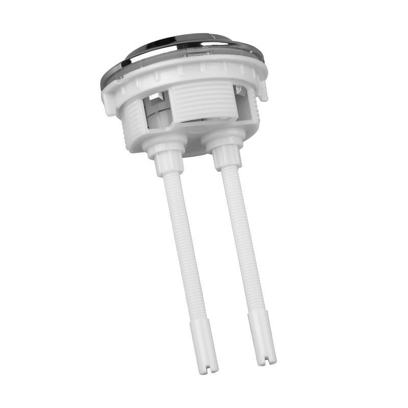 Circular toilet, double-button water tank, flush, toilet seat button, flush toilet button, toilet seat flushing accessories full figure