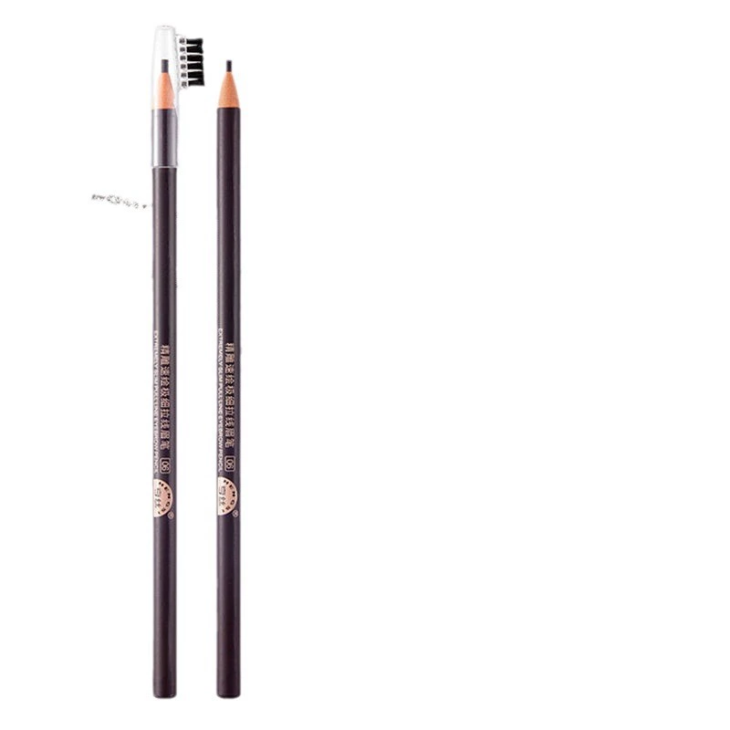 Хэнь сы Eyebrow pencil with cord, новая коллекция, длительный эффект, натуральная и постоянная формула, не смазывается, для начинающих