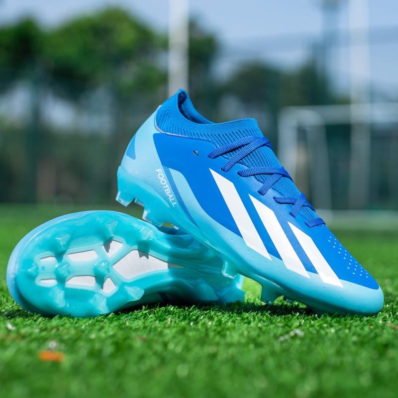 Fabricantes de Calzado Deportivo Transfronterizo, Zapatos de Fútbol para Hombre y Mujer, Zapatos de Entrenamiento Profesional para la Copa Mundial Juvenil, Venta al por Mayor en Existencia