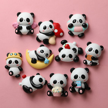 四川成都大熊猫冰箱贴磁铁磁贴 卡通可爱文创意磁吸树脂立体礼品