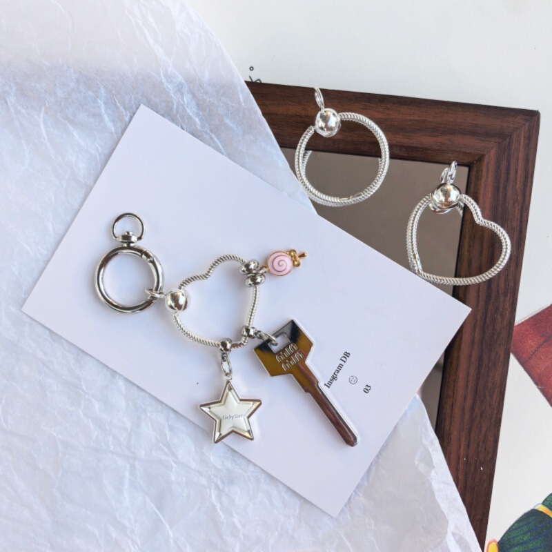 High color retention bright silver copper material round heart-shaped snake bone chain DIY bag pendant keychain phone chain accessory material High color retention bright silver copper material round heart-shaped snake bone chain DIY bag pendant keychain phone chain accessory material