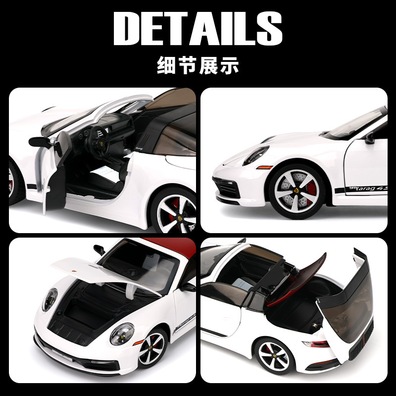 1: 32 Baoji 911 aleación modelo de automóvil luces impulsar deslizamiento niño regalo de simulación coleccionista adornos al por mayor
