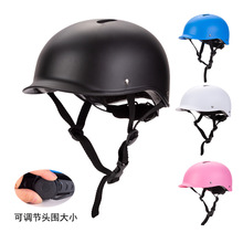 跨境兒童頭盔安全帽平衡車滑板輪滑運動粉色戶外騎行自行車頭盔廠