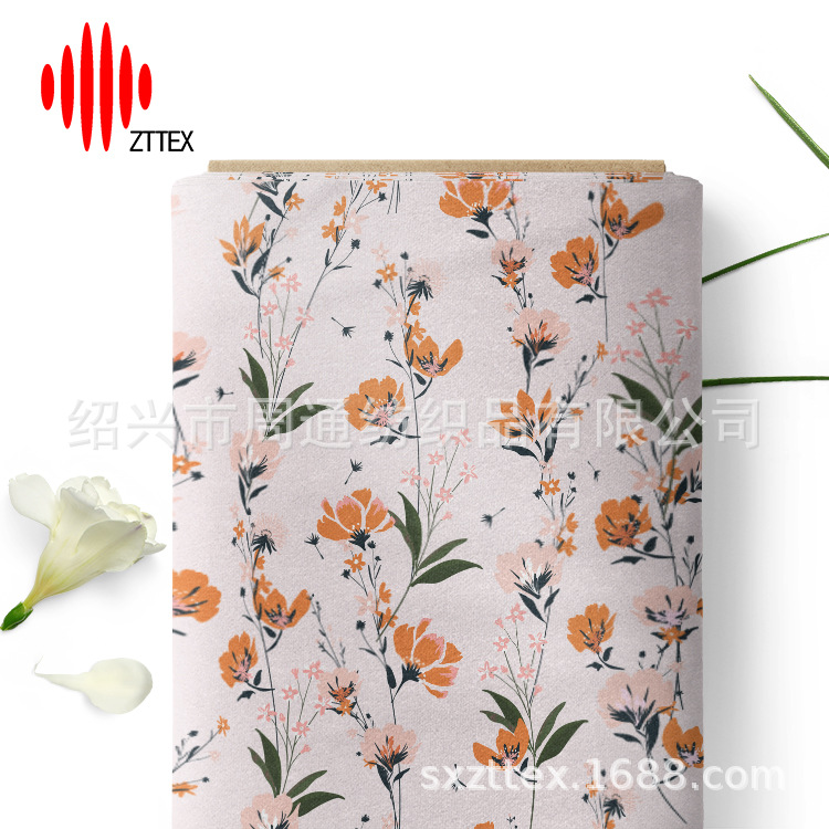 ZTTEX 数码印花 跨境 免费拿样厂家 竹纤维棉氨纶汗布