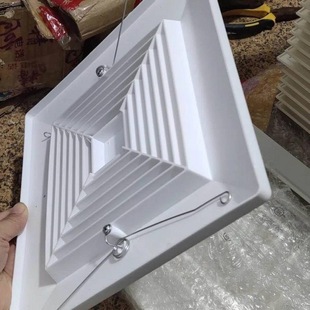 Ceiling fan shell with spring panel exhaust plate exhaust fan shell cover exhaust fan ventilation household