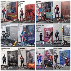 CT工場共生体スパイダーマンSHF格温卓越究極マイルストビー2099クモ可動フィギュア