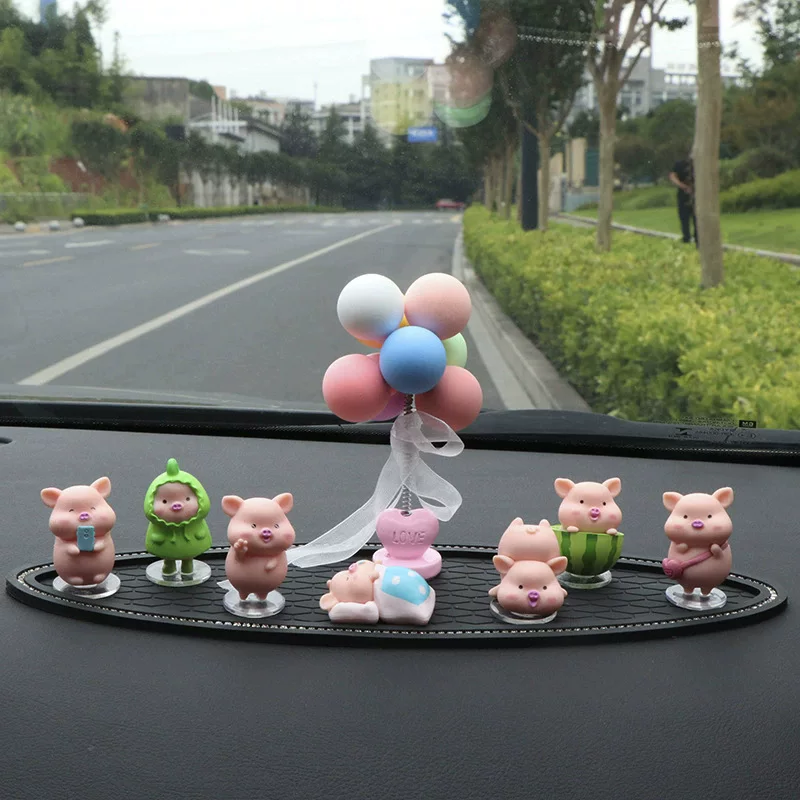 Nail decoration, non-slip cute decorations for auto