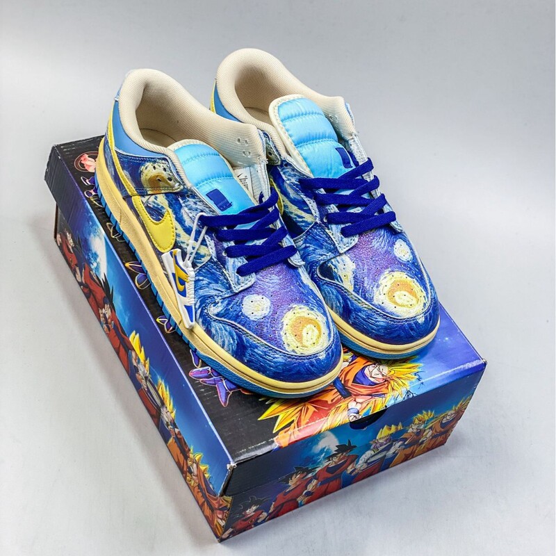 Putian Pure Original High-Definition Sb Dunk Low Dragon Ball Anime Collaboration Trendy Low-Top Casual Sports Skate Shoes