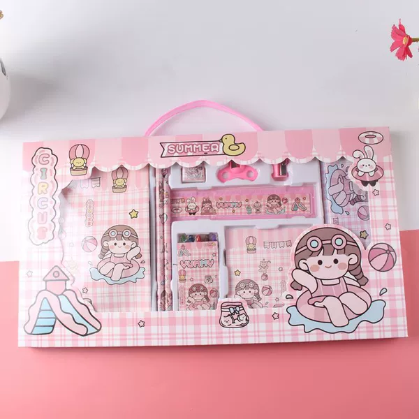 Handheld fuchsia set, 14 pieces