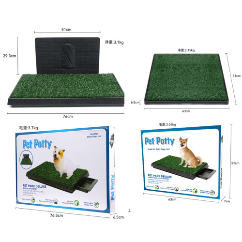 Drawer dog toilet lawn large pet urinal pad training fixed point defecation medium and large dog urinal manufacturer
