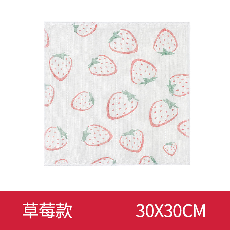 딸기 프린트