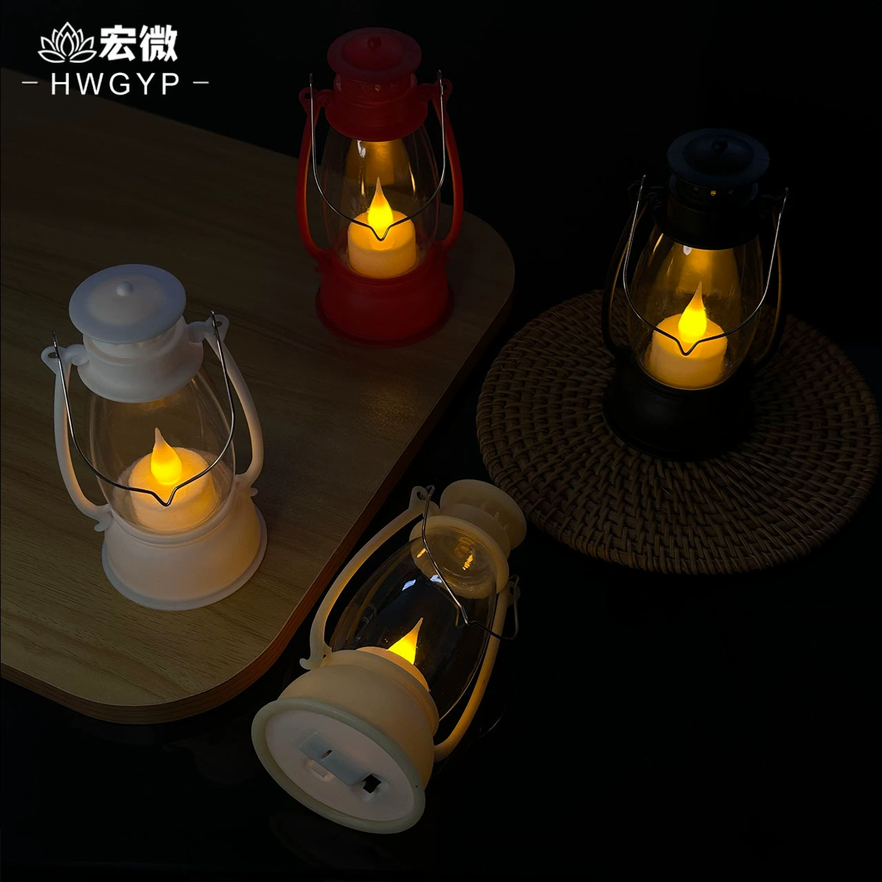 Электронная свеча, светодиодная цифровая свеча, Рождественская свеча, украшение на Хэллоуин, ретро пони, фонарь, ветровой фонарь, поделки