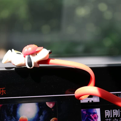 Car ornaments decoration electric car rearview - puppy