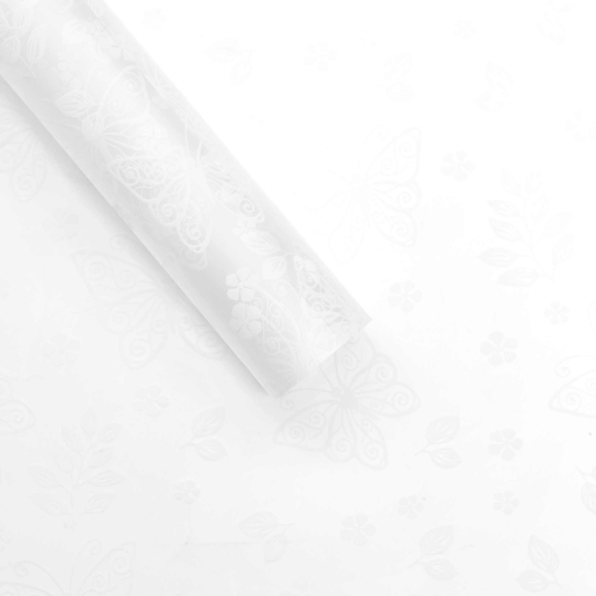 Li Zhiran Butterfly Love Papel de embalaje de flores mate impermeable Papel de lija Nuo Papel de plumas Papel de flores de mariposa