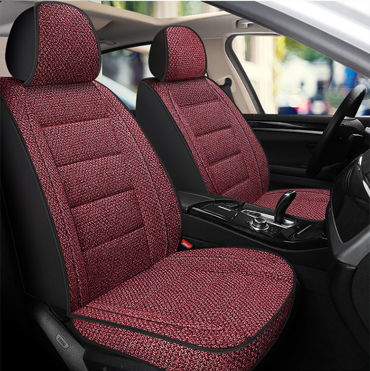 L5U [Four Seasons General Motors] Car Cushion Full Encircled Seat Cover Hemp Breathable Fabric Five Linen Special Seat