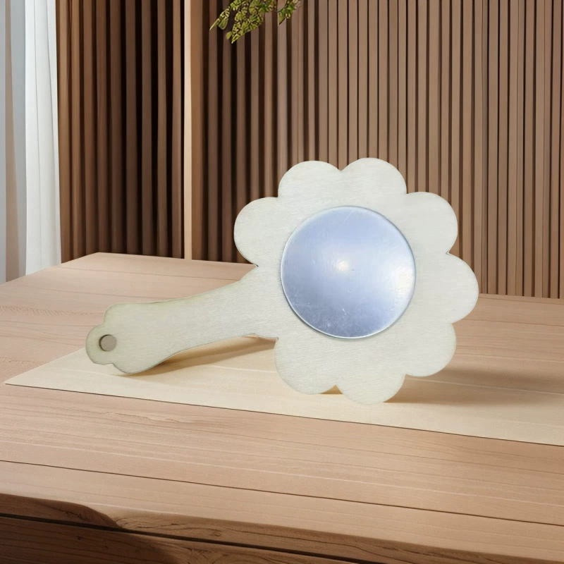 Деревянные зеркала детские инструменты ручной работы DIY Окрашенные игрушки аксессуары милые минималистские акриловые креативные маленькие зеркала